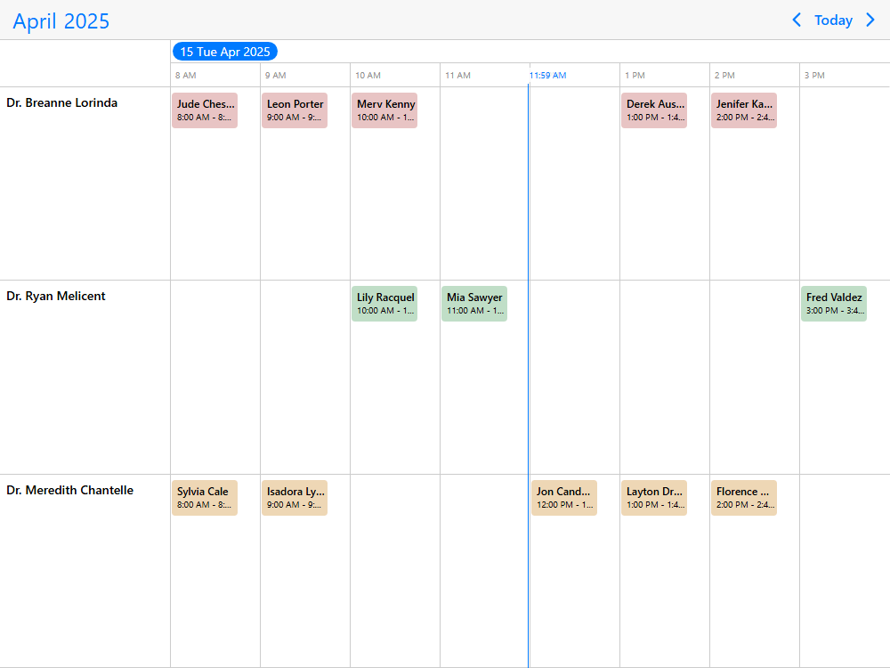 Mobiscroll Timeline Custom event tooltip Event calendar timeline with custom event tooltips. Show details, actions in context when hovering events.