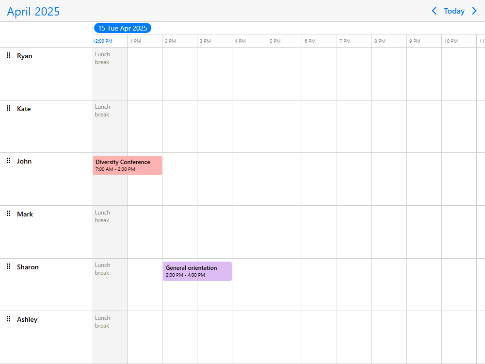 Mobiscroll Timeline Lifecycle events Timeline with hooks for custom integration and functionality. Understand lifecycle events.