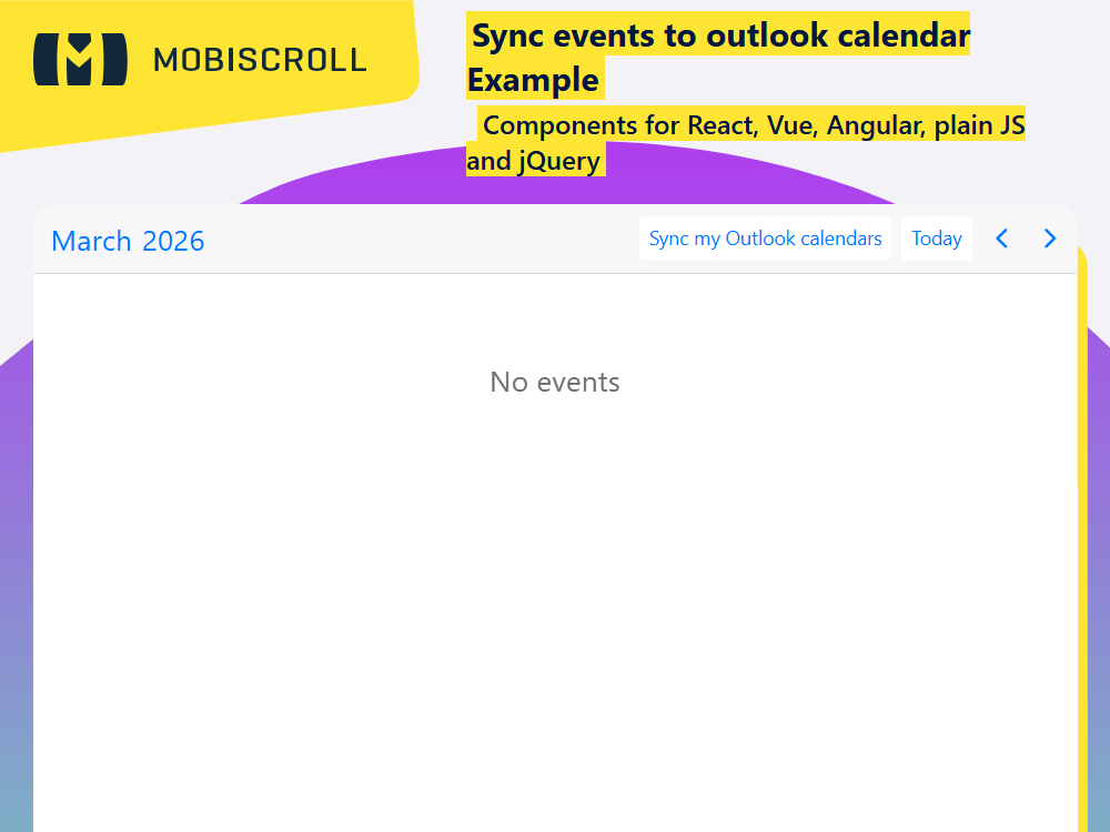 Sync events between the Agenda and Outlook Calendar. Add, edit, or delete items from authorized accounts for smooth synchronization.