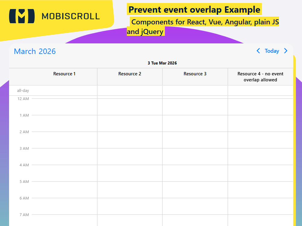 Prevent overlapping events with precision. validates interactions and blocks double booking while keeping user experience smooth.